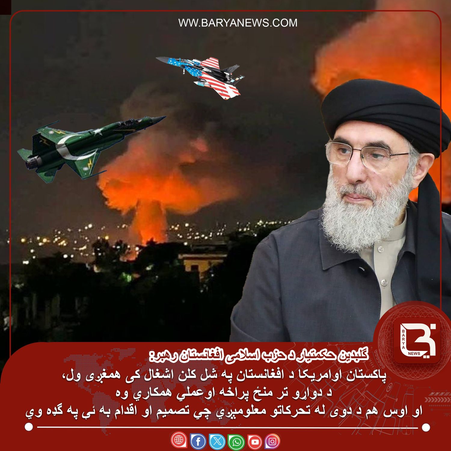 پر افغانستان د مجدد بريد مكرر گواښونه